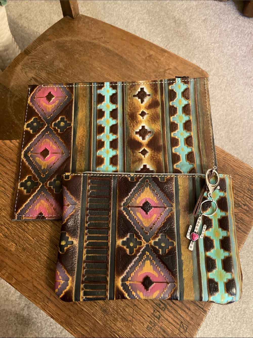 Katelynn Leatherworks Purse Sidekick, Merrickโs Catchall & Cactus ๐ต Charm Bundle